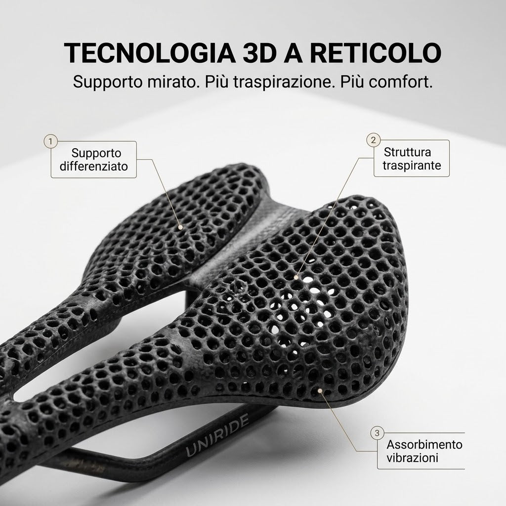 Sella Sport Leggera Carbonio UNIRIDE