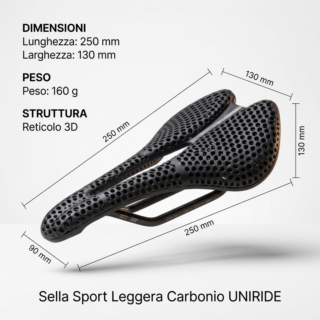 Sella Sport Leggera Carbonio UNIRIDE