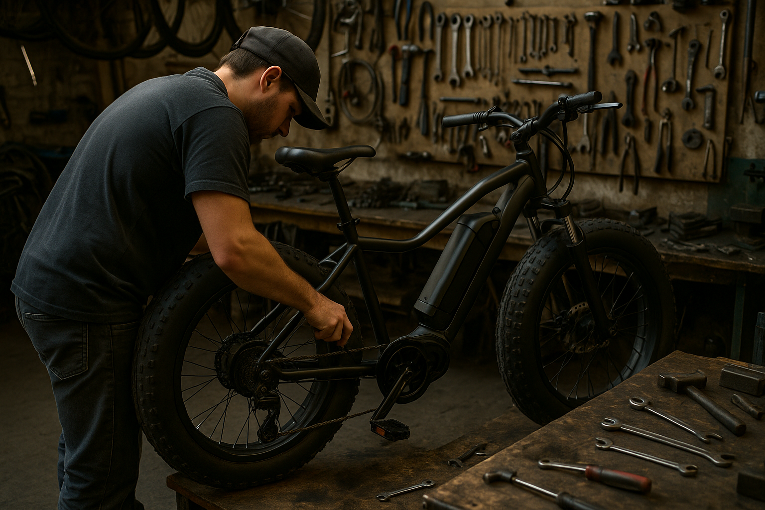 ok la bici deve essere una fat tyre e-bike